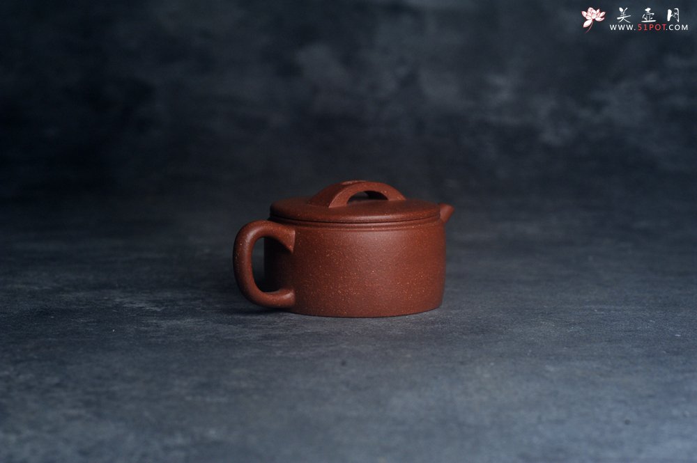 紫砂壶图片：美壶特惠 优质红降坡泥汉瓦壶 茶人醉爱 - 全手工紫砂壶网