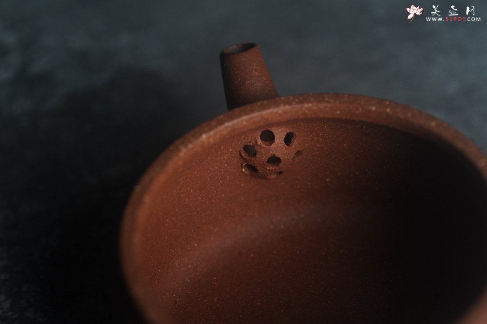 紫砂壶图片：美壶特惠 优质红降坡泥汉瓦壶 茶人醉爱 - 全手工紫砂壶网