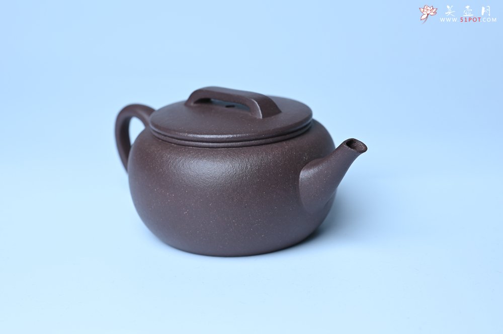 紫砂壶图片：美壶特惠 特好老紫泥涌泉壶 茶人醉爱 - 全手工紫砂壶网