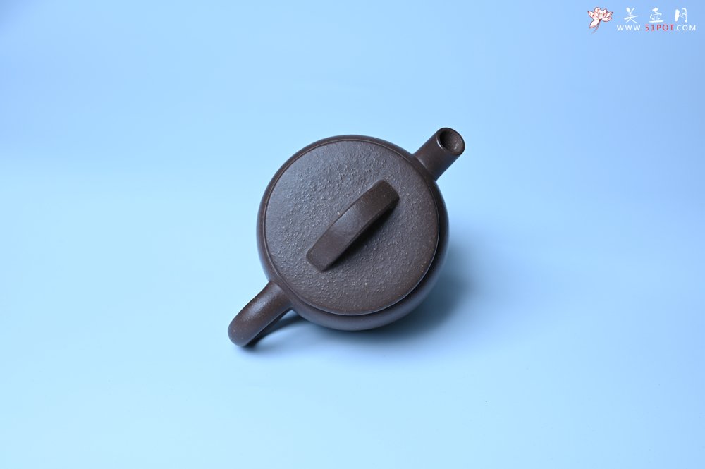 紫砂壶图片：美壶特惠 特好粗砂紫泥大炮汉瓦 出水爽利 - 全手工紫砂壶网