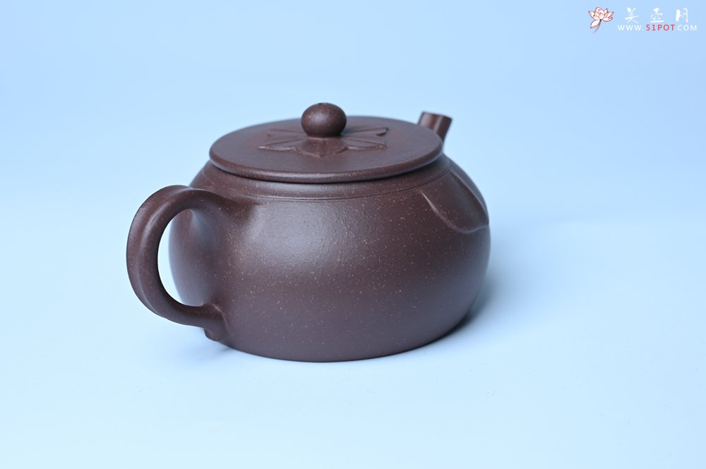 紫砂壶图片：美壶特惠 优质老紫泥般若小美壶 茶人醉爱 - 全手工紫砂壶网