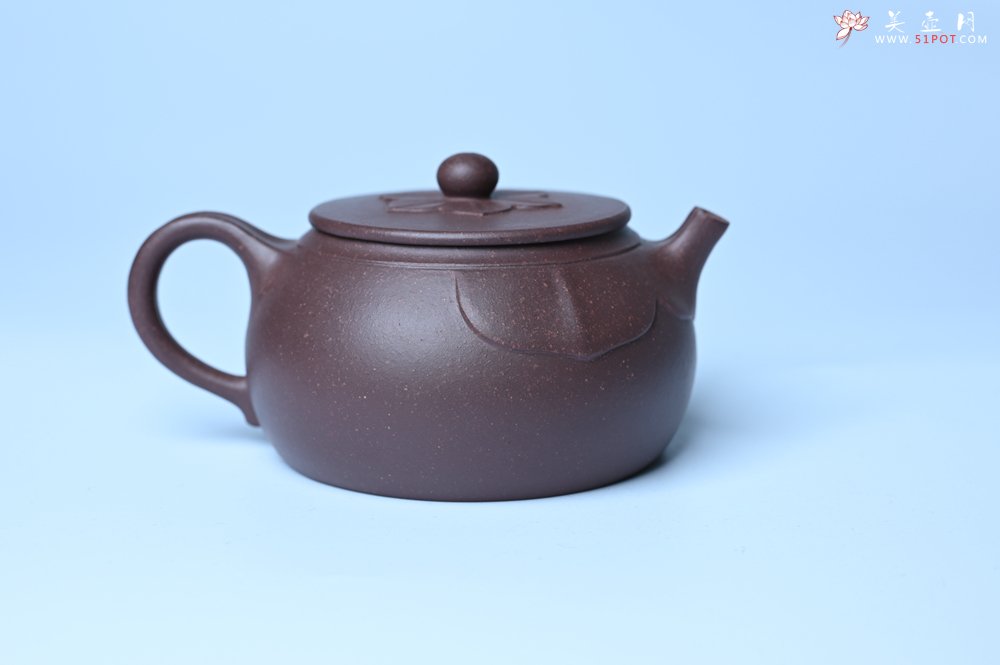紫砂壶图片：美壶特惠 优质老紫泥般若小美壶 茶人醉爱 - 全手工紫砂壶网