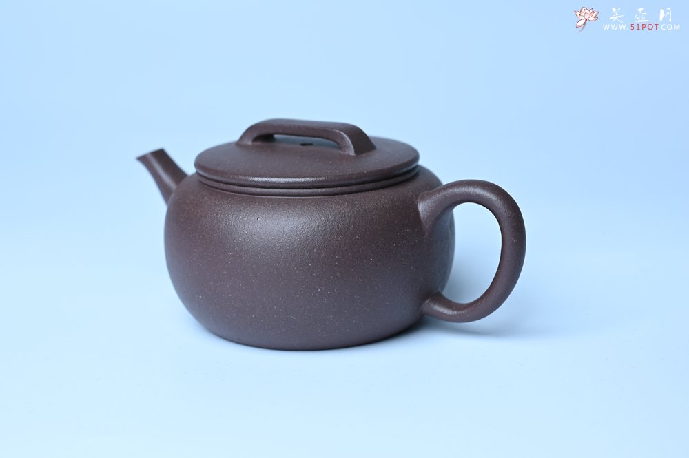 紫砂壶图片：美壶特惠 特好老紫泥涌泉壶 茶人醉爱 - 全手工紫砂壶网