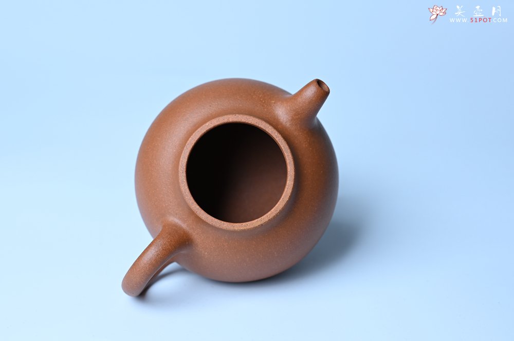 紫砂壶图片：美壶特惠 优质红降坡泥乳鼎壶 茶人醉爱 - 全手工紫砂壶网