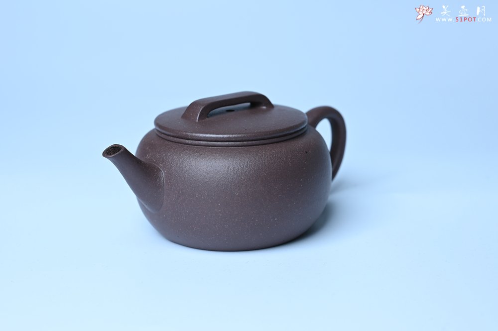 紫砂壶图片：美壶特惠 特好老紫泥涌泉壶 茶人醉爱 - 全手工紫砂壶网