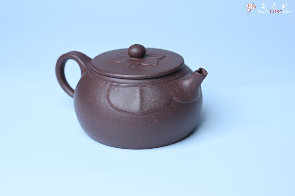 紫砂壶图片：美壶特惠 优质老紫泥般若小美壶 茶人醉爱 - 全手工紫砂壶网