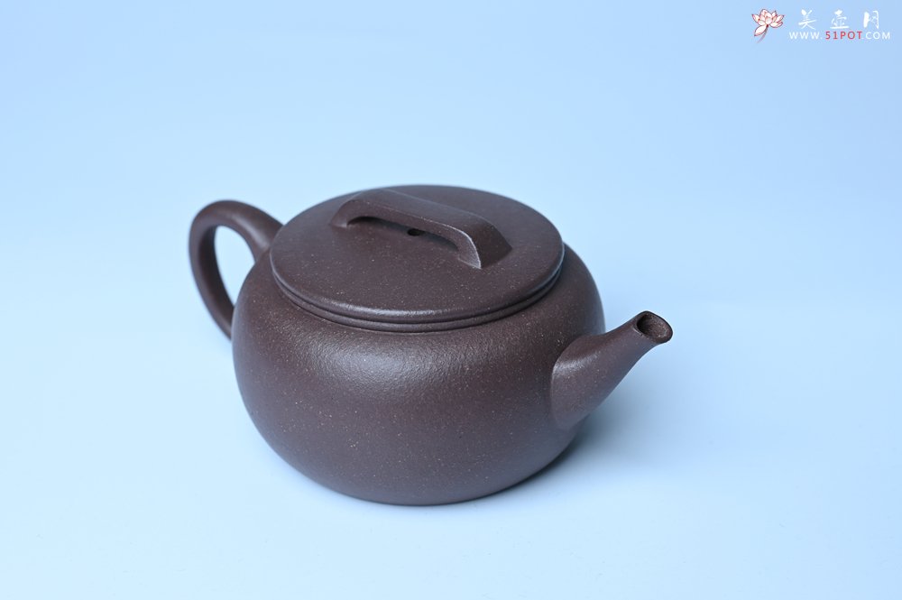 紫砂壶图片：美壶特惠 特好老紫泥涌泉壶 茶人醉爱 - 全手工紫砂壶网