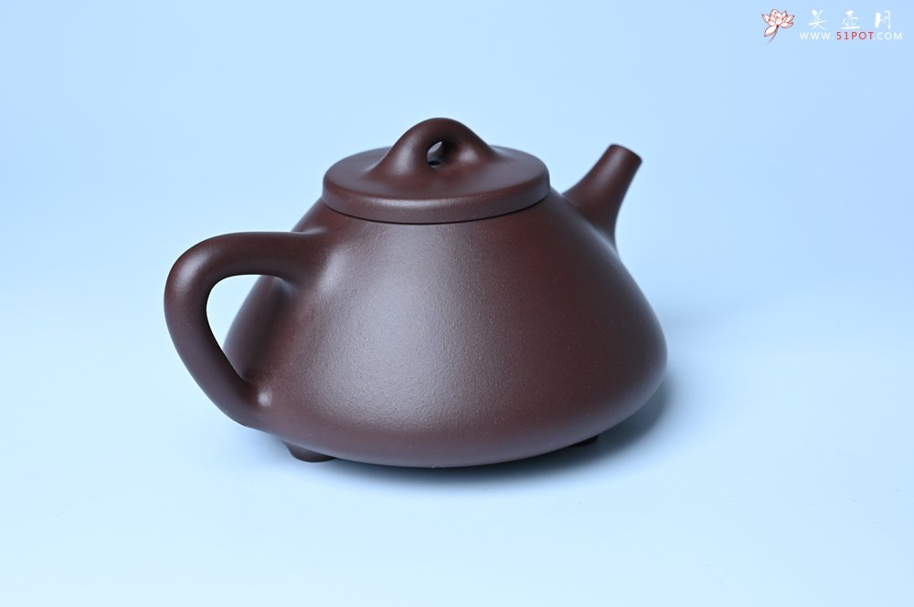 紫砂壶图片：美壶特惠 特好老紫泥子冶石瓢 - 全手工紫砂壶网