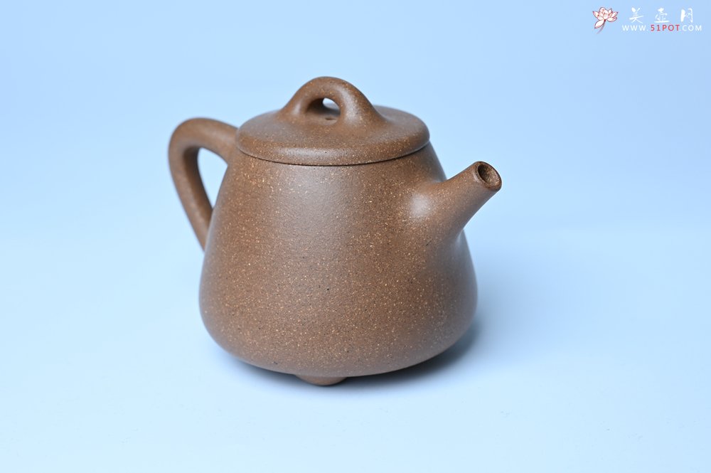 紫砂壶图片：美壶特惠 油润老段泥精致高石瓢紫砂茶壶 茶人醉爱 - 全手工紫砂壶网