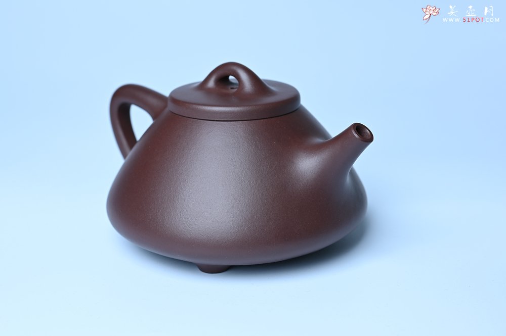 紫砂壶图片：美壶特惠 特好老紫泥子冶石瓢 - 全手工紫砂壶网