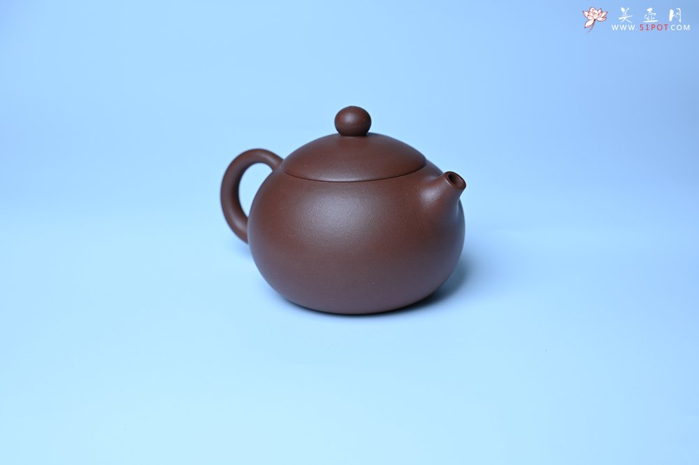 紫砂壶图片：毛国强入室弟子黄云初 特好老紫泥见心西施壶 名家何水法书法 刘世涛伯陶刻 - 全手工紫砂壶网