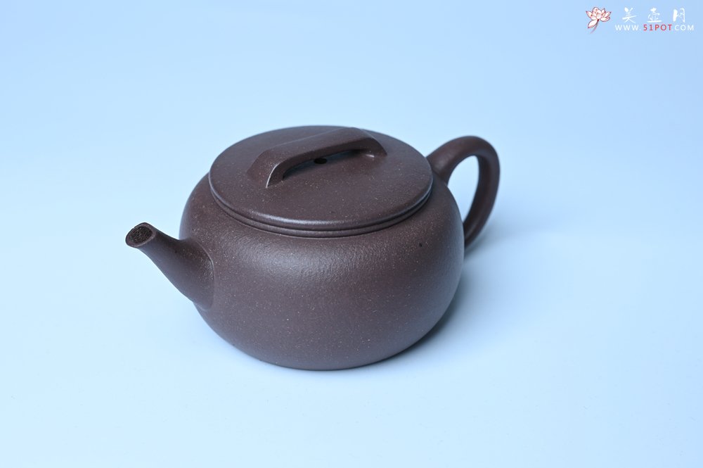 紫砂壶图片：美壶特惠 特好老紫泥涌泉壶 茶人醉爱 - 全手工紫砂壶网