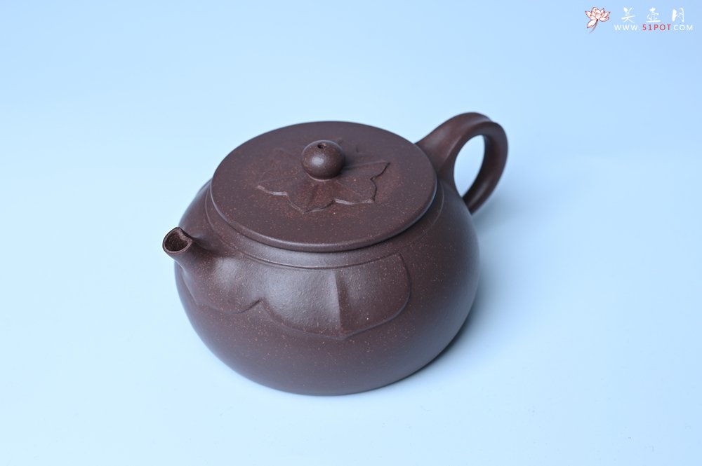 紫砂壶图片：美壶特惠 优质老紫泥般若小美壶 茶人醉爱 - 全手工紫砂壶网