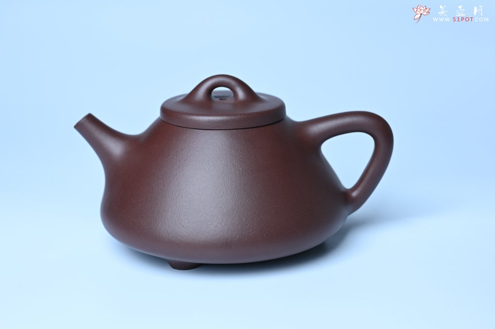 紫砂壶图片：美壶特惠 特好老紫泥子冶石瓢 - 全手工紫砂壶网