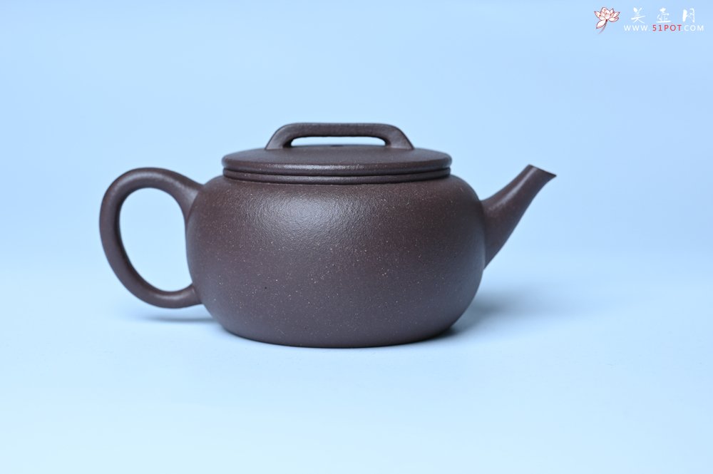 紫砂壶图片：美壶特惠 特好老紫泥涌泉壶 茶人醉爱 - 全手工紫砂壶网