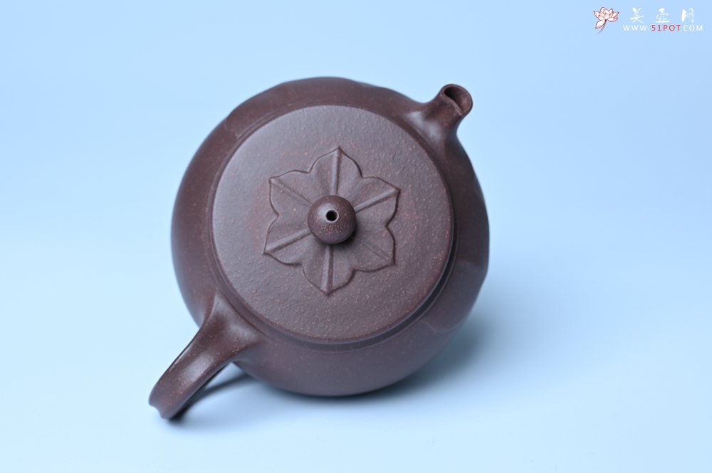 紫砂壶图片：美壶特惠 优质老紫泥般若小美壶 茶人醉爱 - 全手工紫砂壶网