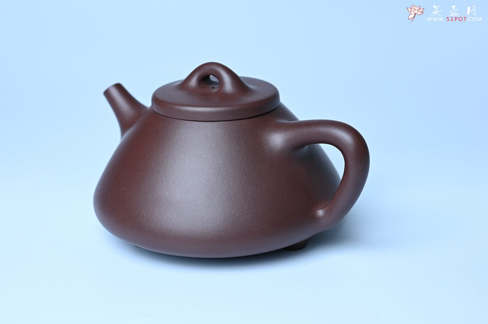 紫砂壶图片：美壶特惠 特好老紫泥子冶石瓢 - 全手工紫砂壶网