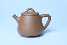 紫砂壶图片：美壶特惠 油润老段泥精致高石瓢紫砂茶壶 茶人醉爱 - 全手工紫砂壶网