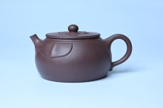 紫砂壶图片：美壶特惠 优质老紫泥般若小美壶 茶人醉爱 - 全手工紫砂壶网