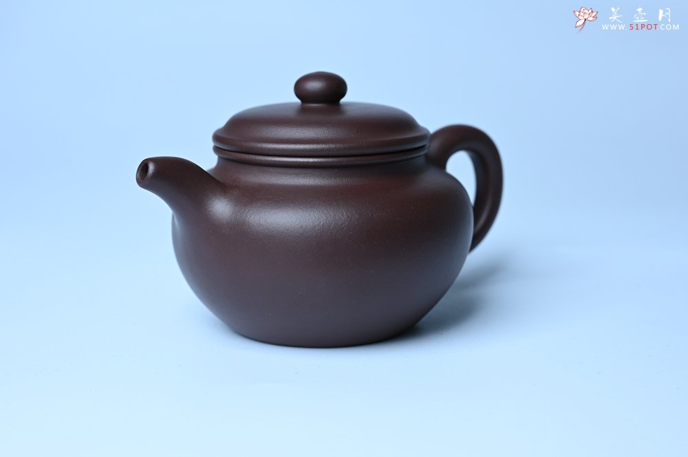 紫砂壶图片：特好老紫泥全手工仿古壶 茶人醉爱 - 全手工紫砂壶网