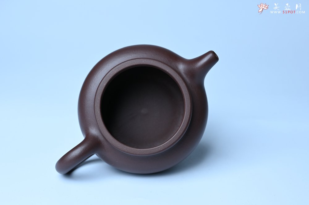 紫砂壶图片：特好老紫泥全手工仿古壶 茶人醉爱 - 全手工紫砂壶网