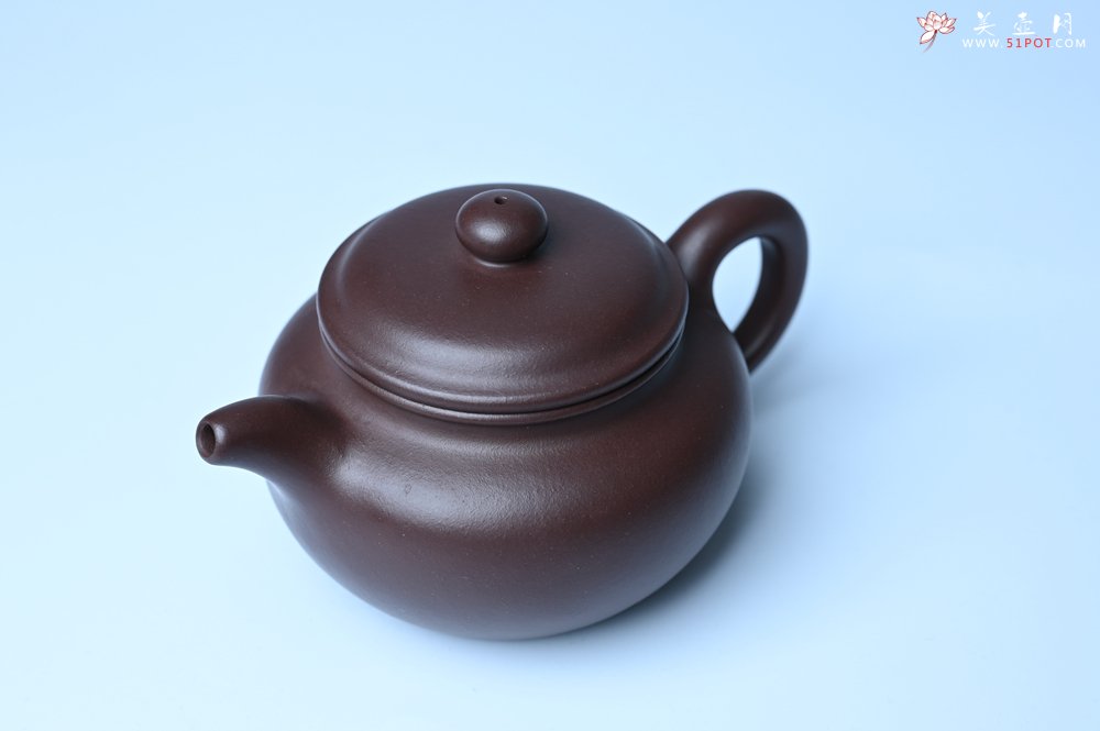紫砂壶图片：特好老紫泥全手工仿古壶 茶人醉爱 - 全手工紫砂壶网