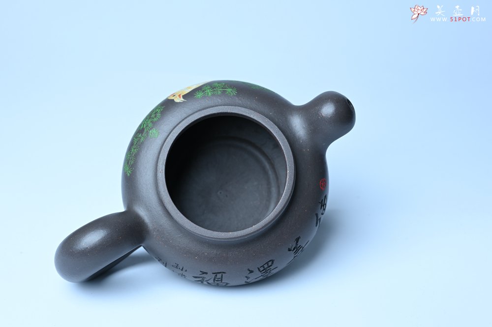 紫砂壶图片：美壶特惠 手工手制紫砂壶特好青灰泥松鼠壶 茶壶 茶具 单壶 - 全手工紫砂壶网