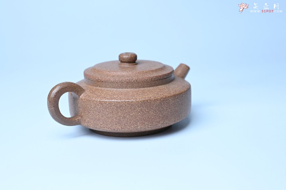 紫砂壶图片：美壶特惠 紫砂壶手工手制特好五彩老段泥还原烧周盘壶 茶壶 茶具 单壶 - 全手工紫砂壶网