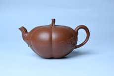 紫砂壶图片：美壶特惠 特好降坡泥南瓜壶 肌理丰富生动 茶人醉爱 - 全手工紫砂壶网