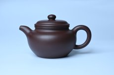 紫砂壶图片：特好老紫泥全手工仿古壶 茶人醉爱 - 全手工紫砂壶网