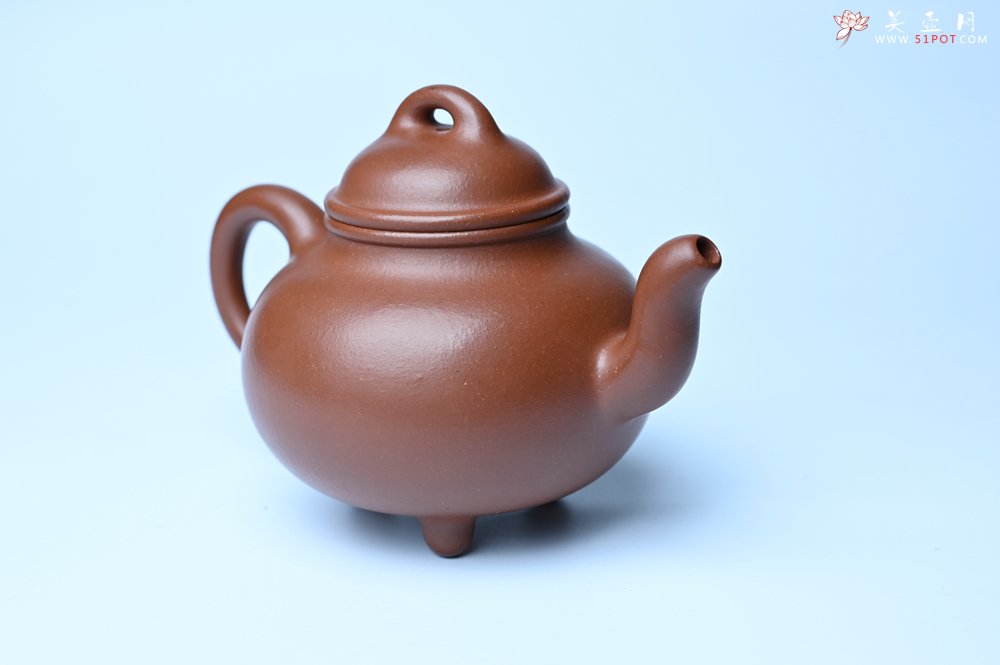 紫砂壶图片：潜力股周小培老师 特好清水泥全手工过桥乳鼎壶 期待与您结缘 - 全手工紫砂壶网