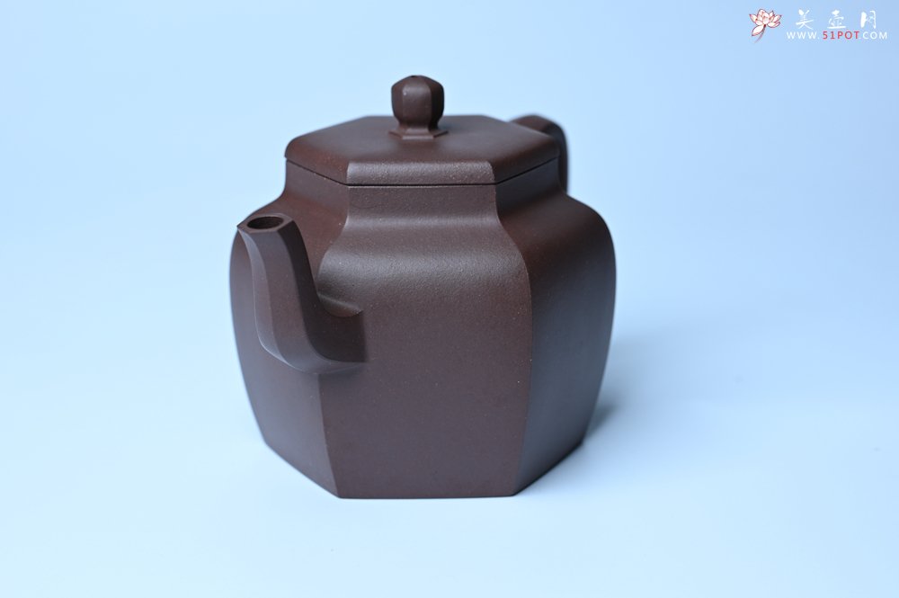 紫砂壶图片：美壶特惠 潜力股凌晨老师 精致紫泥全手工高登壶 期待与您结缘 - 全手工紫砂壶网