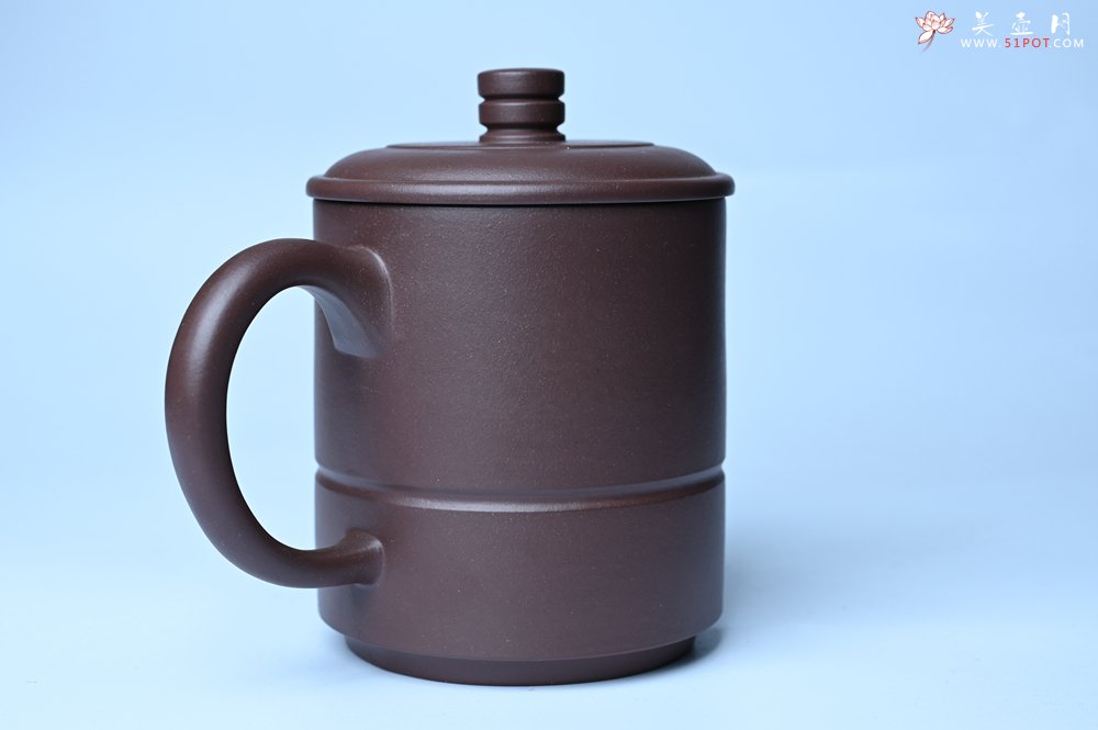 紫砂壶图片：优质紫泥 上善若水杯 美杯特惠 - 全手工紫砂壶网