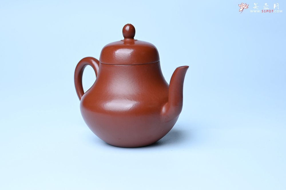 紫砂壶图片：美壶特惠 优质朱泥梨形壶 工夫茶具  茶人醉爱 - 全手工紫砂壶网