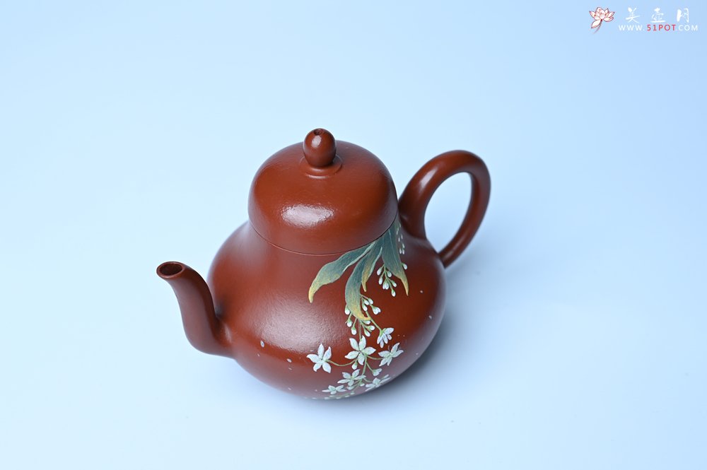 紫砂壶图片：美壶特惠 优质朱泥梨形壶 工夫茶具  茶人醉爱 - 全手工紫砂壶网