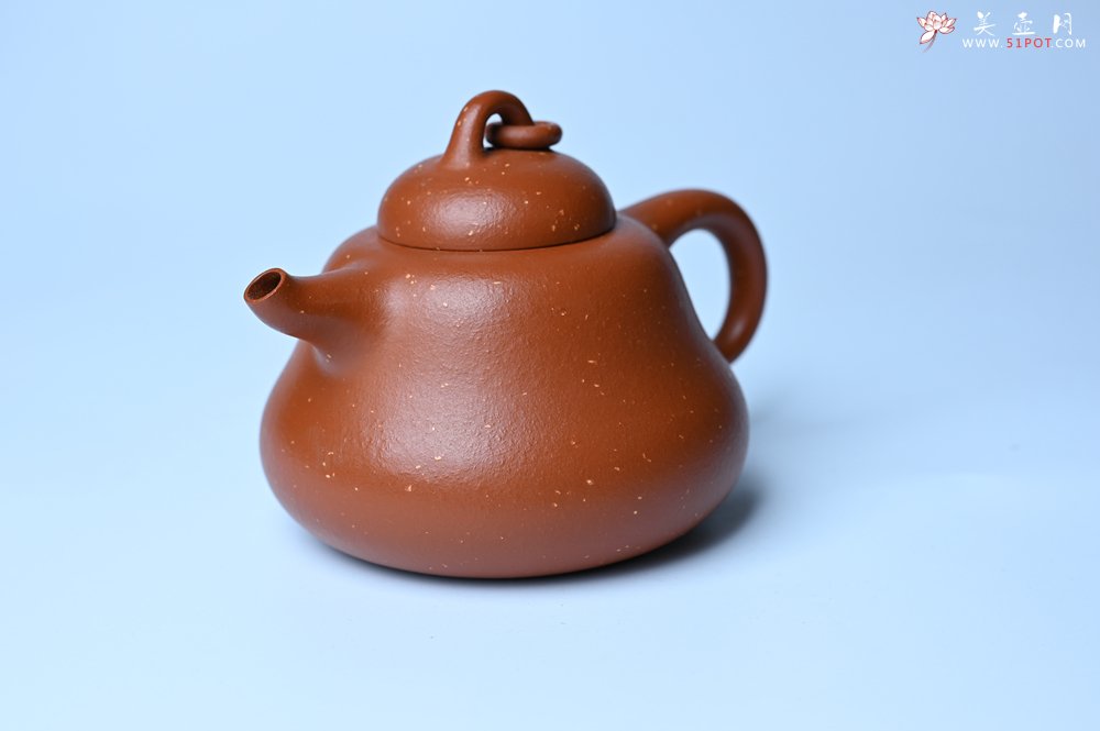 紫砂壶图片：美壶特惠 特好铺砂红泥福禄葫芦壶 茶人醉爱 - 全手工紫砂壶网