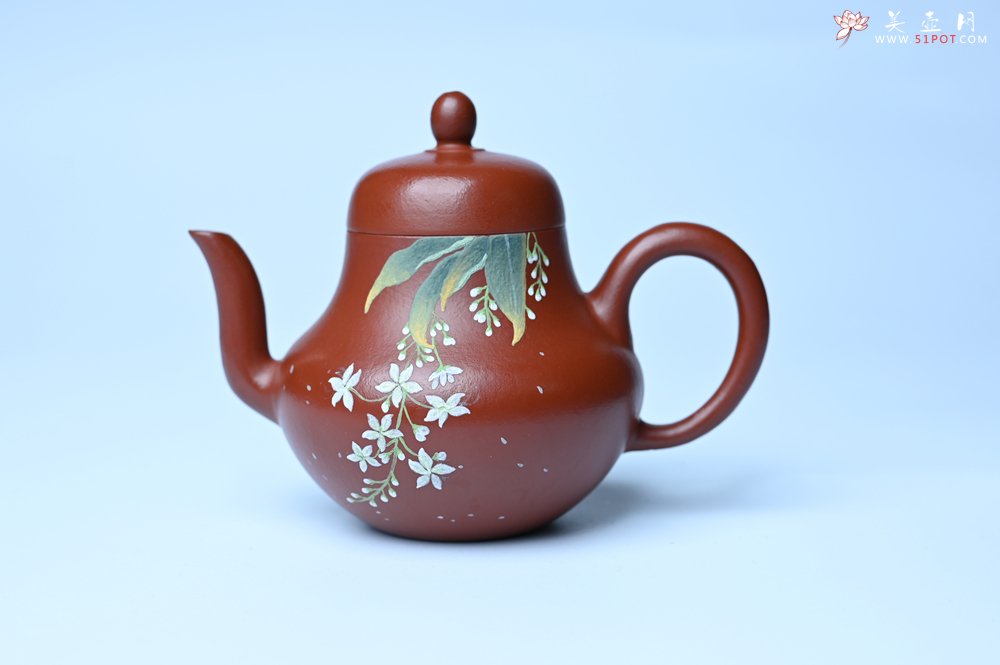 紫砂壶图片：美壶特惠 优质朱泥梨形壶 工夫茶具  茶人醉爱 - 全手工紫砂壶网
