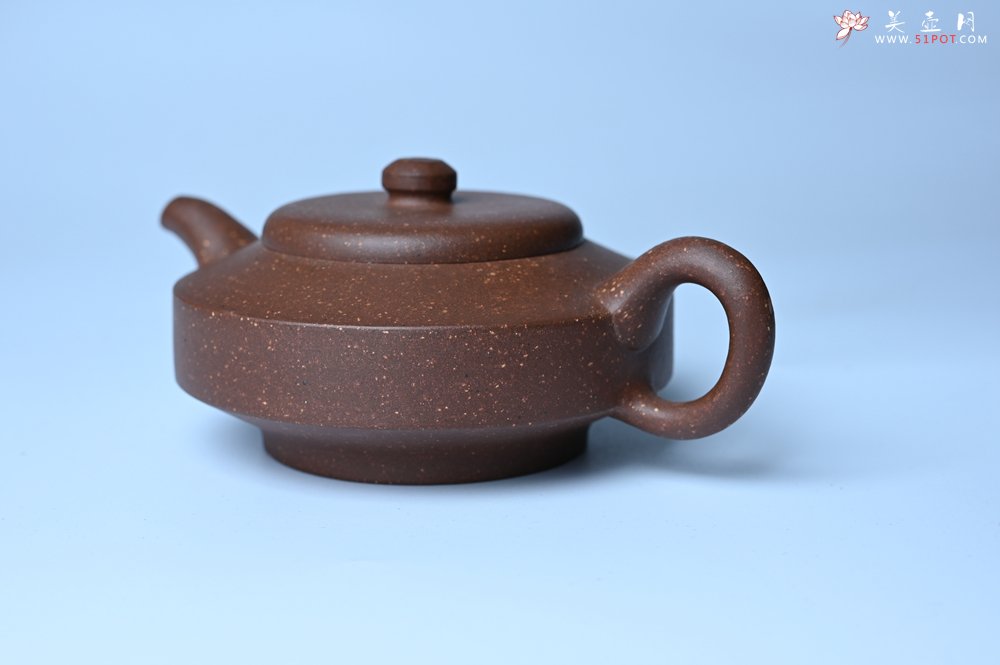 紫砂壶图片：美壶特惠 特好高温老降坡泥汉君壶 - 全手工紫砂壶网