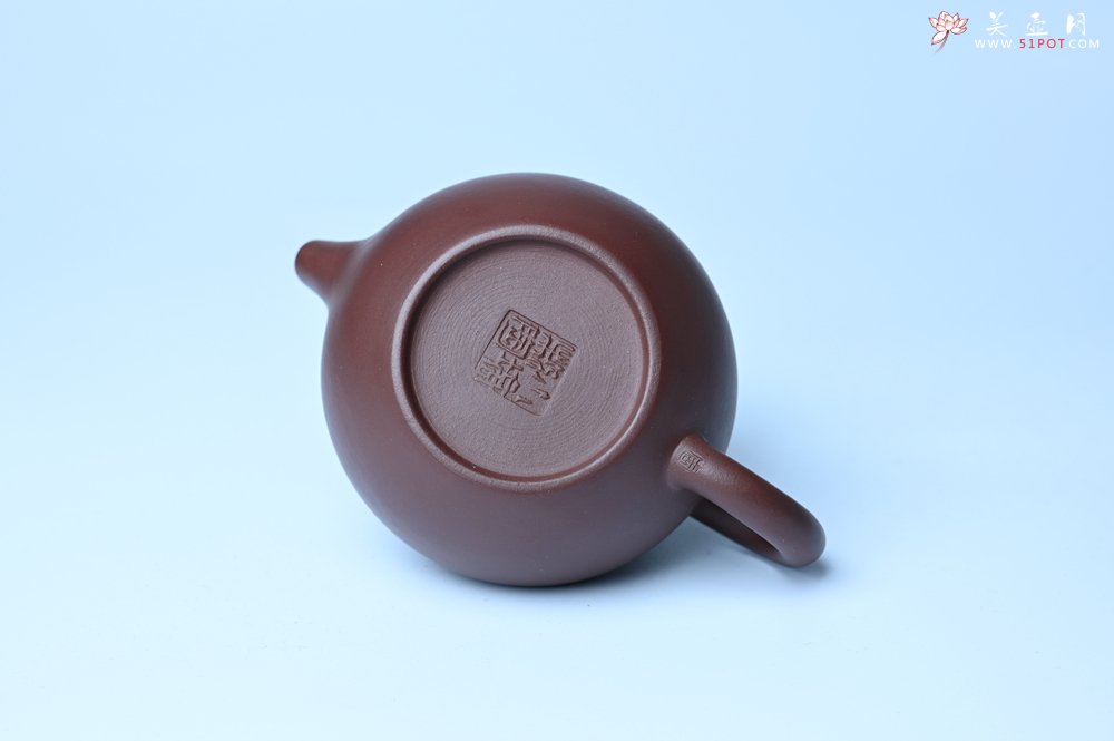 紫砂壶图片：特好老紫泥全手工寿桃壶 茶人醉爱 - 全手工紫砂壶网