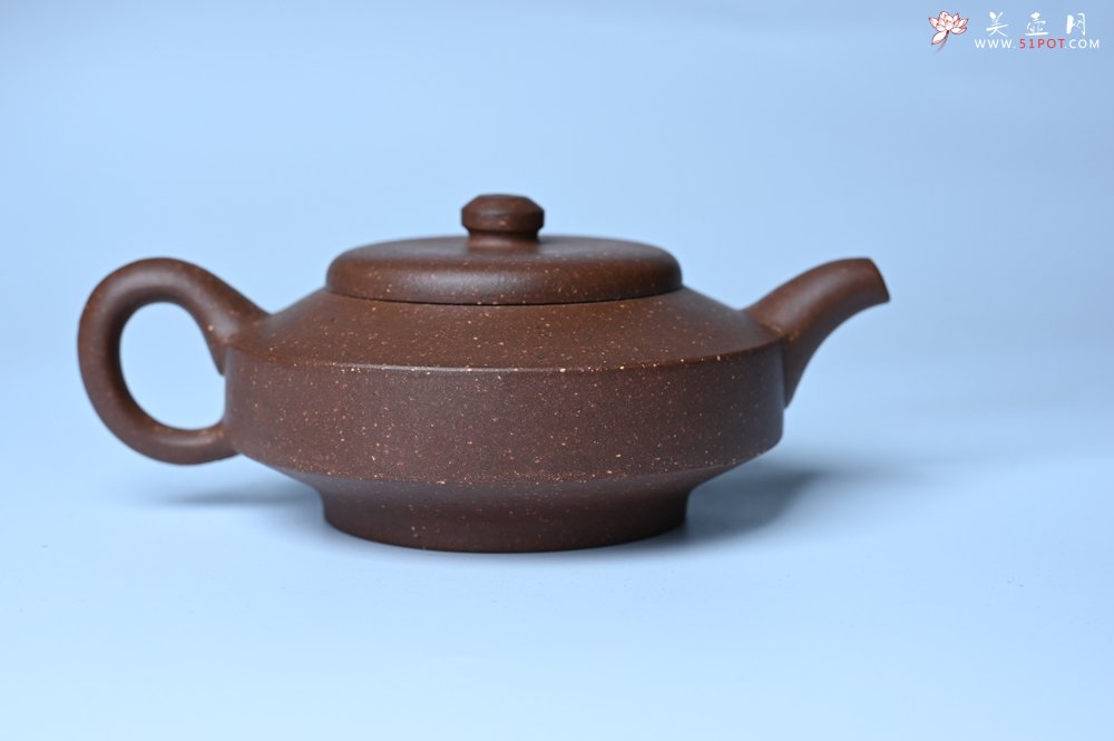 紫砂壶图片：美壶特惠 特好高温老降坡泥汉君壶 - 全手工紫砂壶网