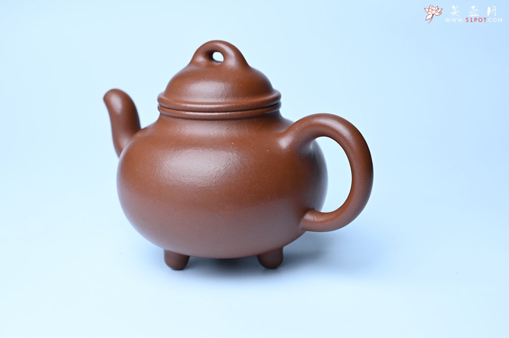 紫砂壶图片：潜力股周小培老师 特好清水泥全手工过桥乳鼎壶 期待与您结缘 - 全手工紫砂壶网