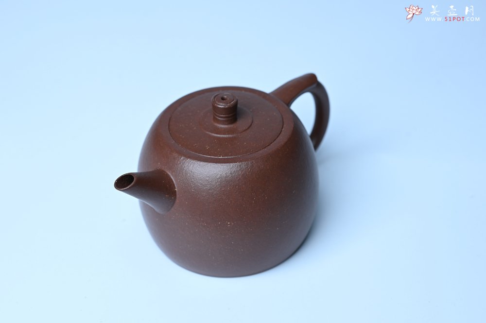 紫砂壶图片：美壶特惠 特好底槽青曼生井锤壶 茶人醉爱 - 全手工紫砂壶网