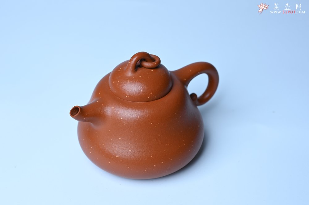 紫砂壶图片：美壶特惠 特好铺砂红泥福禄葫芦壶 茶人醉爱 - 全手工紫砂壶网