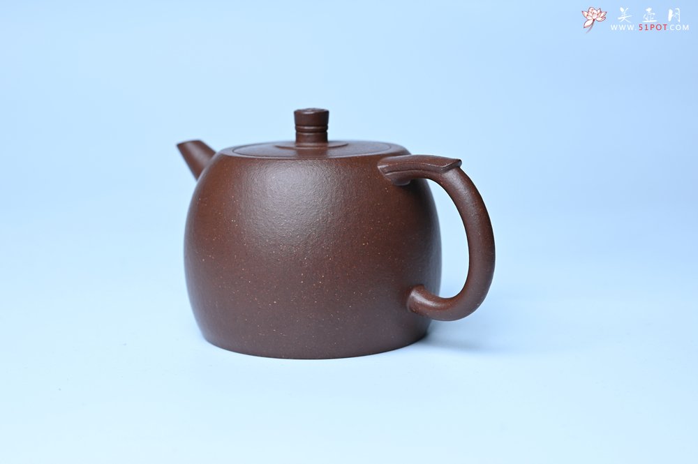 紫砂壶图片：美壶特惠 特好底槽青曼生井锤壶 茶人醉爱 - 全手工紫砂壶网