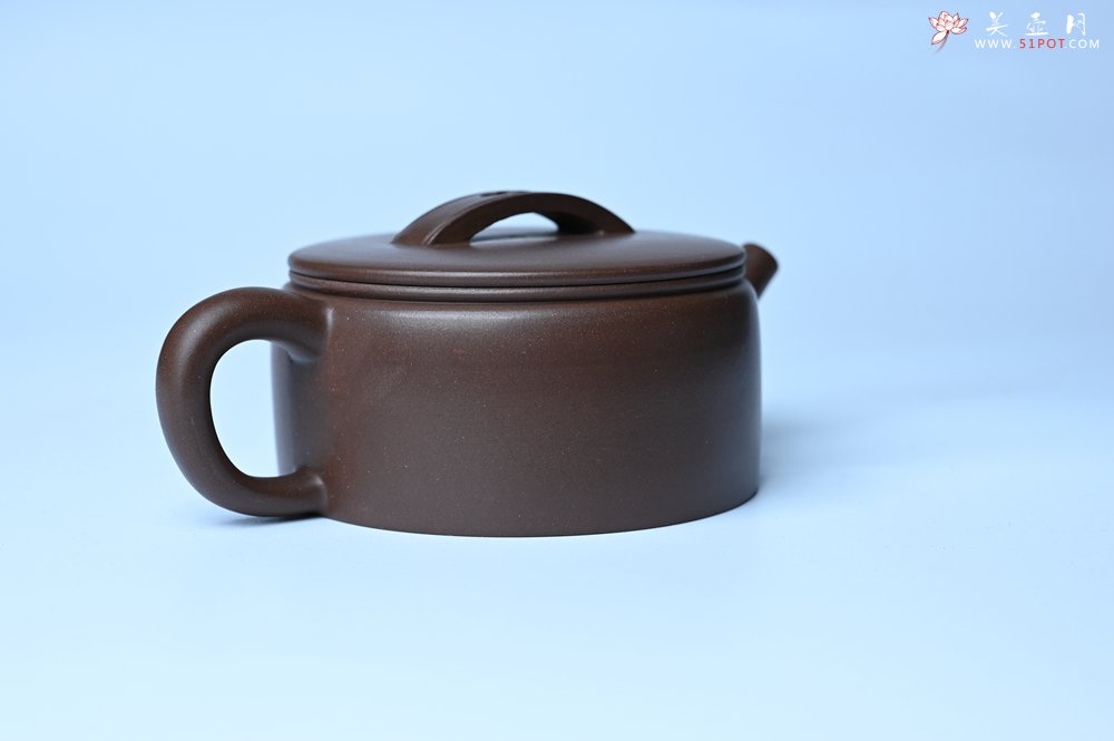 紫砂壶图片：美壶特惠紫砂壶手工手制老紫泥汉瓦壶 茶壶 茶具 单壶 - 全手工紫砂壶网