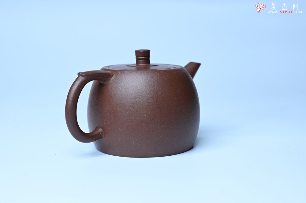 紫砂壶图片：美壶特惠 特好底槽青曼生井锤壶 茶人醉爱 - 全手工紫砂壶网