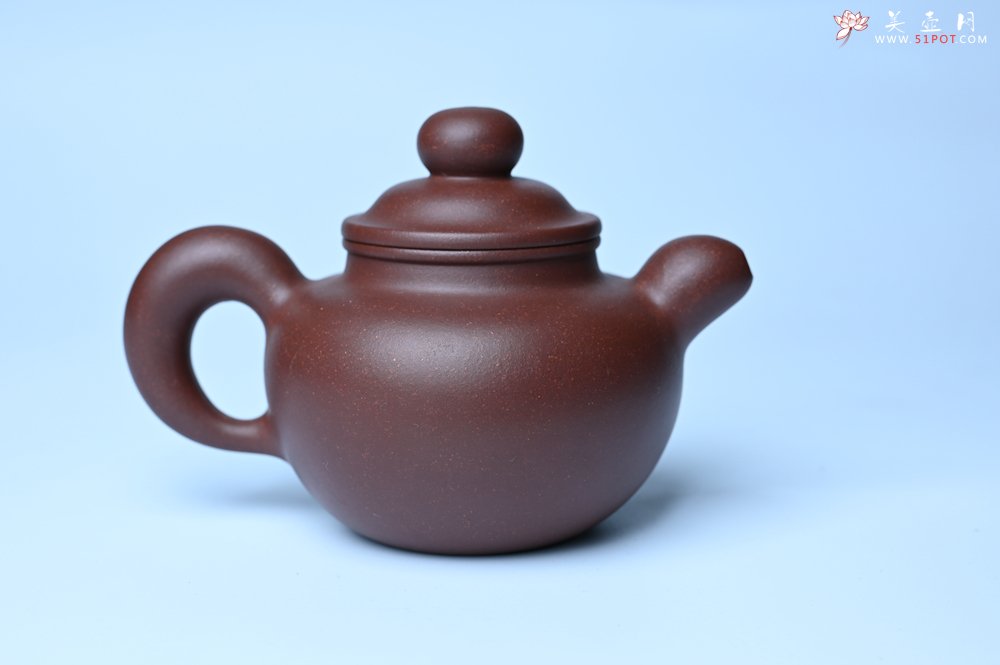 紫砂壶图片：迎中秋特惠 周老师精工力作 道洪圆珠 超精致 出水如柱 - 全手工紫砂壶网