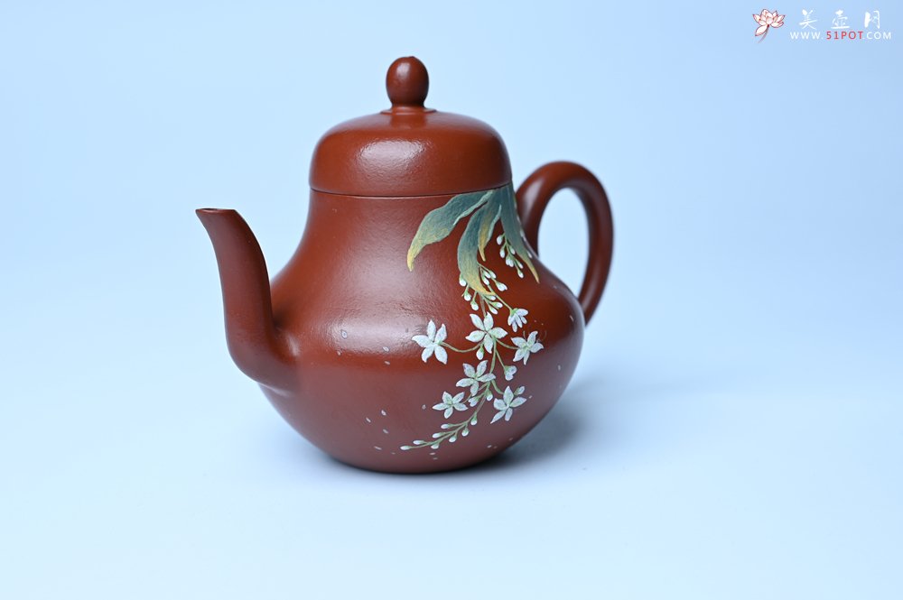 紫砂壶图片：美壶特惠 优质朱泥梨形壶 工夫茶具  茶人醉爱 - 全手工紫砂壶网