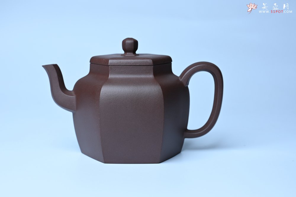 紫砂壶图片：美壶特惠 潜力股凌晨老师 精致紫泥全手工高登壶 期待与您结缘 - 全手工紫砂壶网