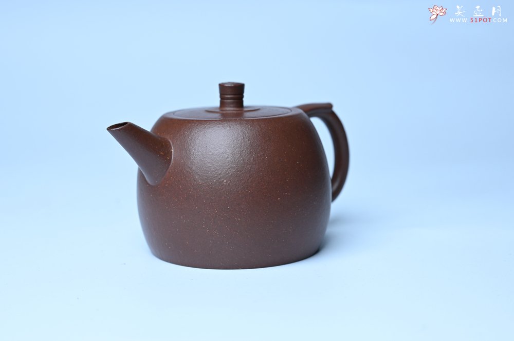 紫砂壶图片：美壶特惠 特好底槽青曼生井锤壶 茶人醉爱 - 全手工紫砂壶网